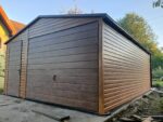 Faerezetes lemezgarázs 4,5 m x 6 m ID 1