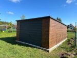 Faerezetes lemezgarázs 4 m x 6 m ID 64