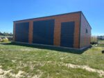 Faerezetes lemezgarázs 9 m x 6,5 m ID 89