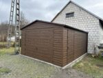 Faerezetes lemezgarázs 4 m x 5 m ID 61
