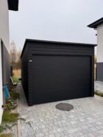 Szegmenskapus lemezgarázs 3,15 m x 5,10 m ID 94