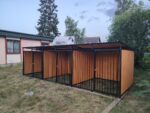 6 × 2 m-ES KUTYAKENNEL – 3 BOKSZ (2 × 2 m ) ID 188 - Image 2