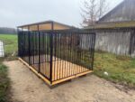 4 × 2 m-ES KUTYAKENNEL, KÉT BOKSZ ID 155 - Image 2
