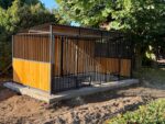 4 × 2 m-ES DUPLA KUTYAKENNEL (2 × 2 m + 2 × 2 m) ID 172 - Image 2