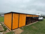 10 × 3 m-ES KUTYAKENNEL – HÁROM BOKSZ + TÁROLÓHELYISÉG ID 157 - Image 5