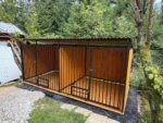 4 × 2 m-ES DUPLA KUTYAKENNEL (2 × 2 m + 2 × 2 m) ID 173 - Image 4