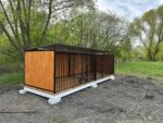 6 × 2 m-ES KUTYAKENNEL – 2 BOKSZ (3 × 2 m + 3 × 2 m) ID 187 - Image 2