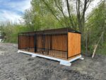6 × 2 m-ES KUTYAKENNEL – 2 BOKSZ (3 × 2 m + 3 × 2 m) ID 187 - Image 3