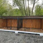 6 × 2 m-ES KUTYAKENNEL – 2 BOKSZ (3 × 2 m + 3 × 2 m) ID 187