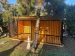 4 × 2 m-ES DUPLA KUTYAKENNEL (2 × 2 m + 2 × 2 m) ID 171 - Image 4