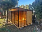 4 × 2 m-ES DUPLA KUTYAKENNEL (2 × 2 m + 2 × 2 m) ID 171 - Image 3