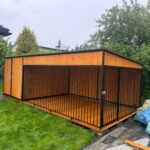 4 × 3 m-ES KUTYAKENNEL + 2 × 3 m-ES TÁROLÓHELYISÉG ID 178