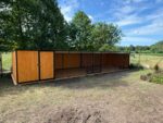 10 × 3 m-ES KUTYAKENNEL – 2 BOKSZ (4 × 3 m + 4 × 3 m) + 2 × 3 m TÁROLÓHELYISÉG ID 193 - Image 4