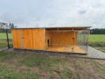6 × 2 m-ES TŰZIHORGANYZOTT KUTYAKENNEL ID 206