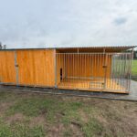 6 × 2 m-ES TŰZIHORGANYZOTT KUTYAKENNEL ID 206