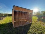 3,5 × 2,5 m-ES TŰZIHORGANYZOTT KUTYAKENNEL ID 200