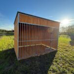 3,5 × 2,5 m-ES TŰZIHORGANYZOTT KUTYAKENNEL ID 200