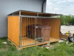 3 × 2 m-ES TŰZIHORGANYZOTT KUTYAKENNEL ID 204