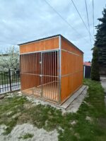 2,5 × 3,5 m-ES TŰZIHORGANYZOTT KUTYAKENNEL ID 199